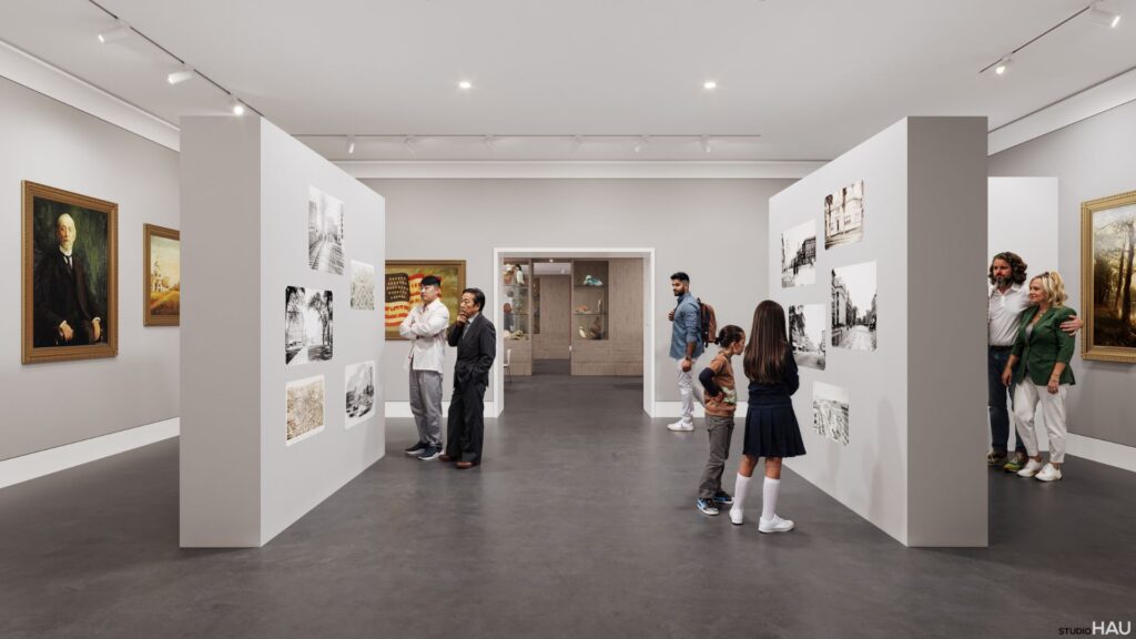 Conceptualization of a new exhibition.
